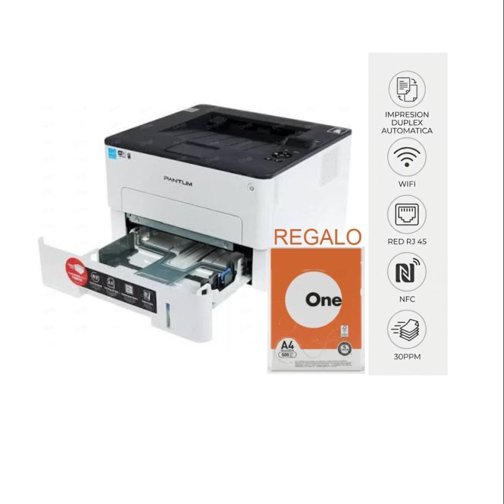 impresora-laser-pantum-p3010dw-32ppm-duplex-doble-faz-resma-regalo-pantump3010dw